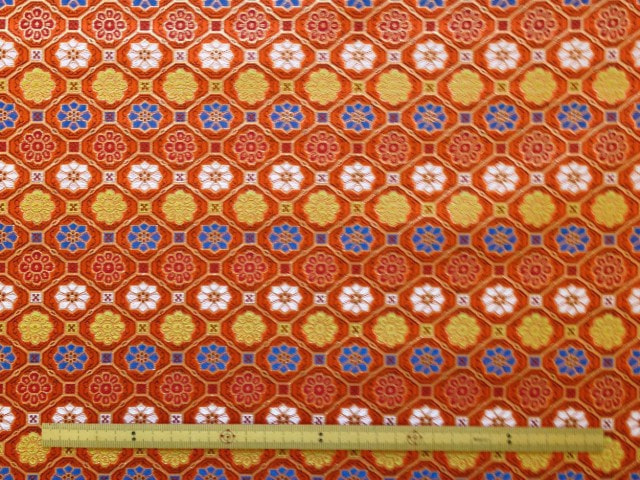 金襴　きんらん　織物　神楽　衣装　