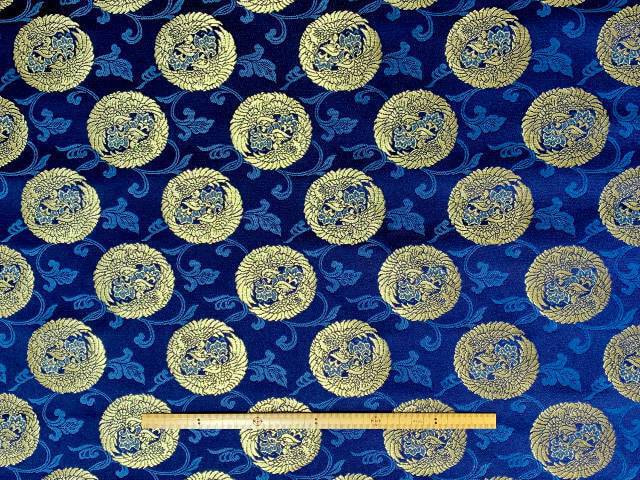 金襴　きんらん　織物　神楽　衣装　龍　竜　鳳凰